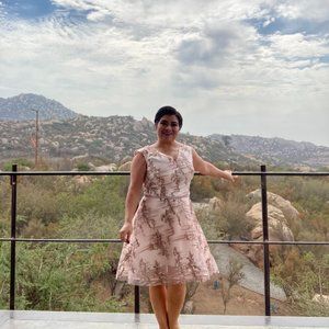 Elegant cocktail or engagement dinner party dress